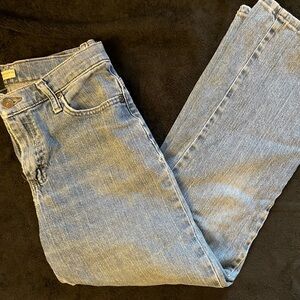 Lee Straight Leg Mid-Rise Jeans